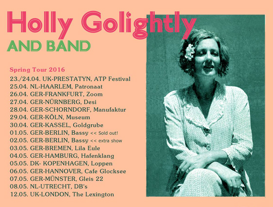 Holly Golightly Spring Tour 2016