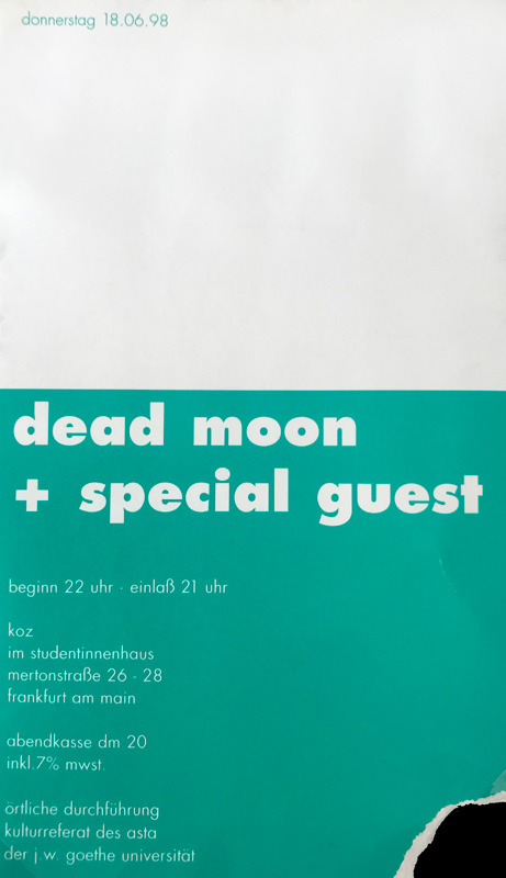 Dead Moon 1998