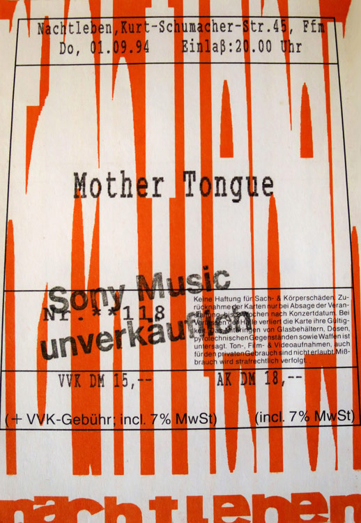 Mother Tongue 1994