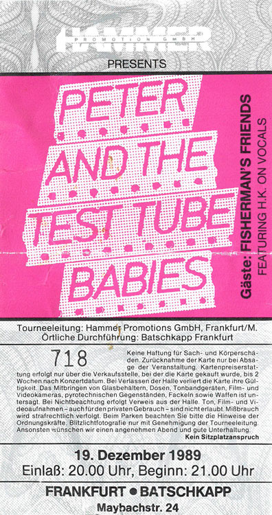Peter and the Test Tube Babies 1989