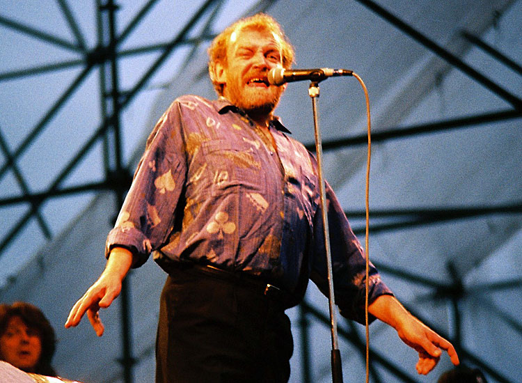 Joe Cocker beim Out in the Green-Festival 1987