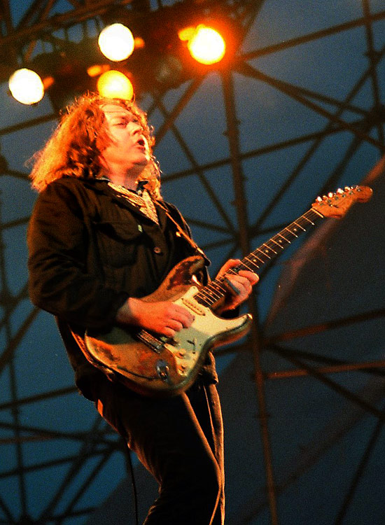 Rory Gallagher beim Out in the Green-Festival 1987